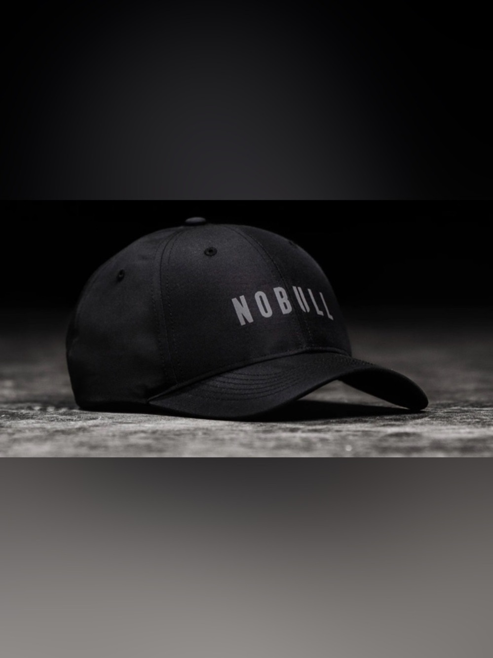 NWOT No bull hat  L - XL black NEW Mens Just the Horns